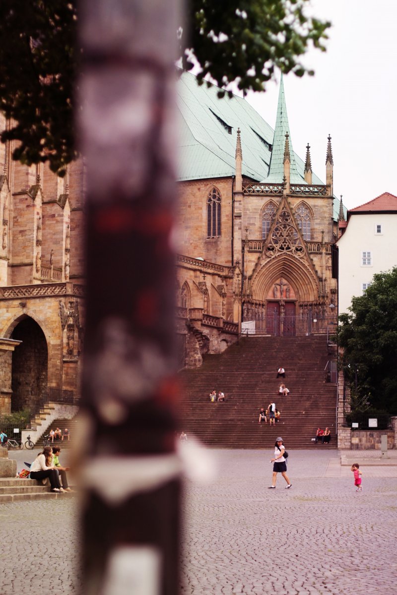 Kleidermädchen - Dom Erfurt