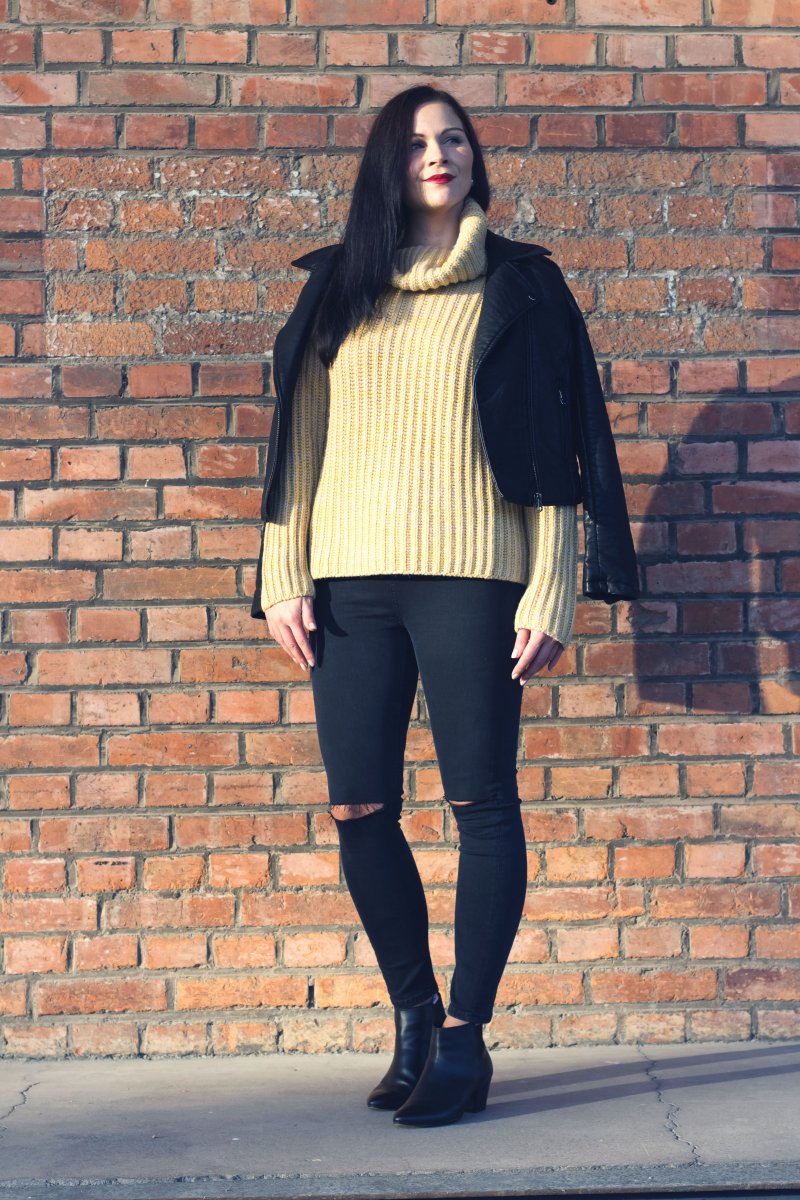 Kleidermädchen - Stefanel Strickpullover ootd