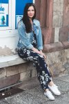 kleidermaedchen, erfurt, thueringen, germany, blog, Fashionblogger, mint&berry Jumpsuit, Vila Jeans Jeacke, Beuteltasche Mango, MAC Lady Langer, Converse Sneakers, Sonnenbrille Gucci, ootd