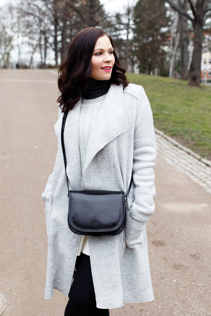 Kleidermaedchen Modeblog, erfurt, thueringen, berlin, fashionblog, Outfit, kleidermaedchen.de, Influencer Marketing und Kommunikation, Creator ,Youtuber, Outfit, Fashion Blog, Frühlingsoutfit, winter outfit, spring outfit, winter outfit, Mantel Zara, Pullover Zara, Rollkragenpullover Zara, Hose Zara, Nike Air Max Sneakers, Maxwell Scott Tasche, Astor Lippenstift