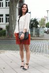 Outfit Kleidermaedchen.de Modeblog, erfurt, thueringen, berlin, fashionblog, Fashion Blog, Magazin, kleidermaedchen.de, Influencer Marketing und Kommunikation, Creator, Sommeroutfit, Mango Oberteil, Spitze, Edited Shorts, Espadrilles, Maxwell Scott Tasche, Lars Larsen Uhr