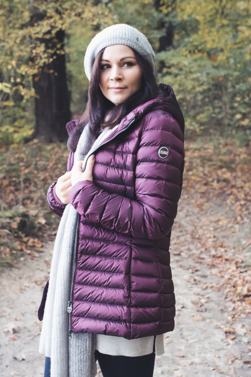 Outdoor Outfit mit Colmar Daunenjacke und Sneakers, Kleidermaedchen.de Modeblog, erfurt, thueringen, berlin, fashionblog, Fashion Blog, Magazin, Blogazine, kleidermaedchen.de, Influencer Marketing und Kommunikation, Creator, Winteroutfit, Esprit Schal und Mütze, Boden Rollkragenpullover, Turtleneck, Scarf, Topshop Jamie Jeans, Adidas Stan Smith Sneakers