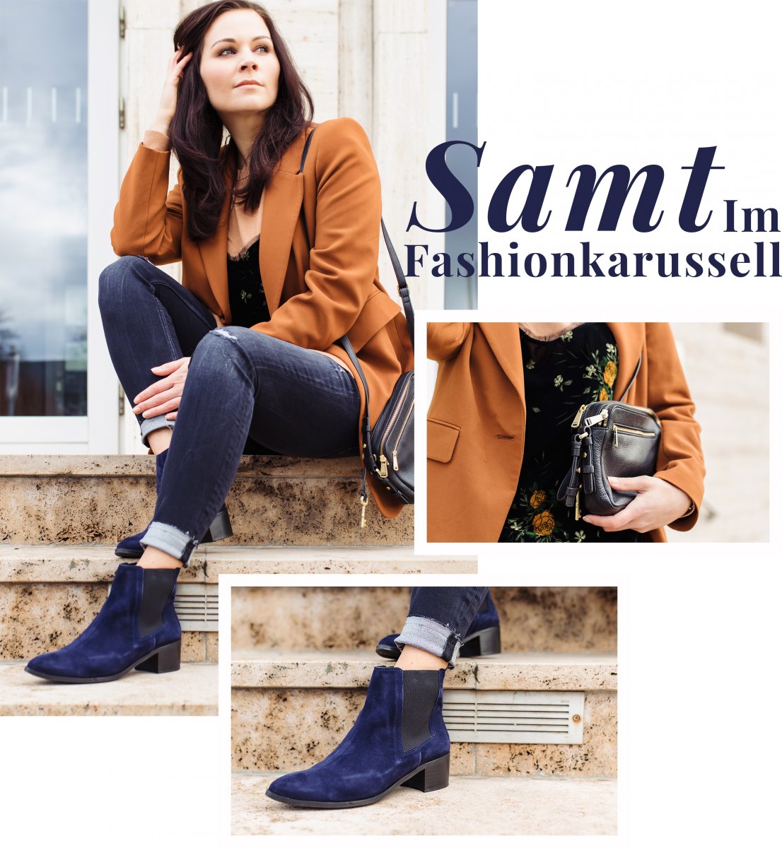 Outdoor Outfit mit Colmar Daunenjacke und Sneakers, Kleidermaedchen.de Modeblog, erfurt, thueringen, berlin, fashionblog, Fashion Blog, Magazin, Blogazine, kleidermaedchen.de, Influencer Marketing und Kommunikation, Creator, Winteroutfit, Fashionkarussell, Bloggerserie, bloggercommunity, H&M Pullover, Samt, Karo, Samt Trend, Winter Trend, Fashionblog, Modeblog, Kleidermaedchen Modeblog, Zara, Skinny Jeans, Ankle Boots Edited the Label, Samt Stiefeletten, Samt Top, Fossil Piper Bag, Blazer 