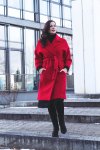 Kleidermaedchen.de Modeblog, erfurt, thueringen, berlin, fashionblog, Fashion Blog, Magazin, Blogazine, kleidermaedchen.de, Influencer Marketing und Kommunikation, Creator, Winteroutfit, Winter Outfit, Fashion Week Berlin 2017, Trendfarbe Rot, Roter Mantel, Mango Mantel, Rollkragenpullover Zara, Steghose H&M, Stiefeletten, MAC Retro Lippenstift, Kleid Mango, Midikleid