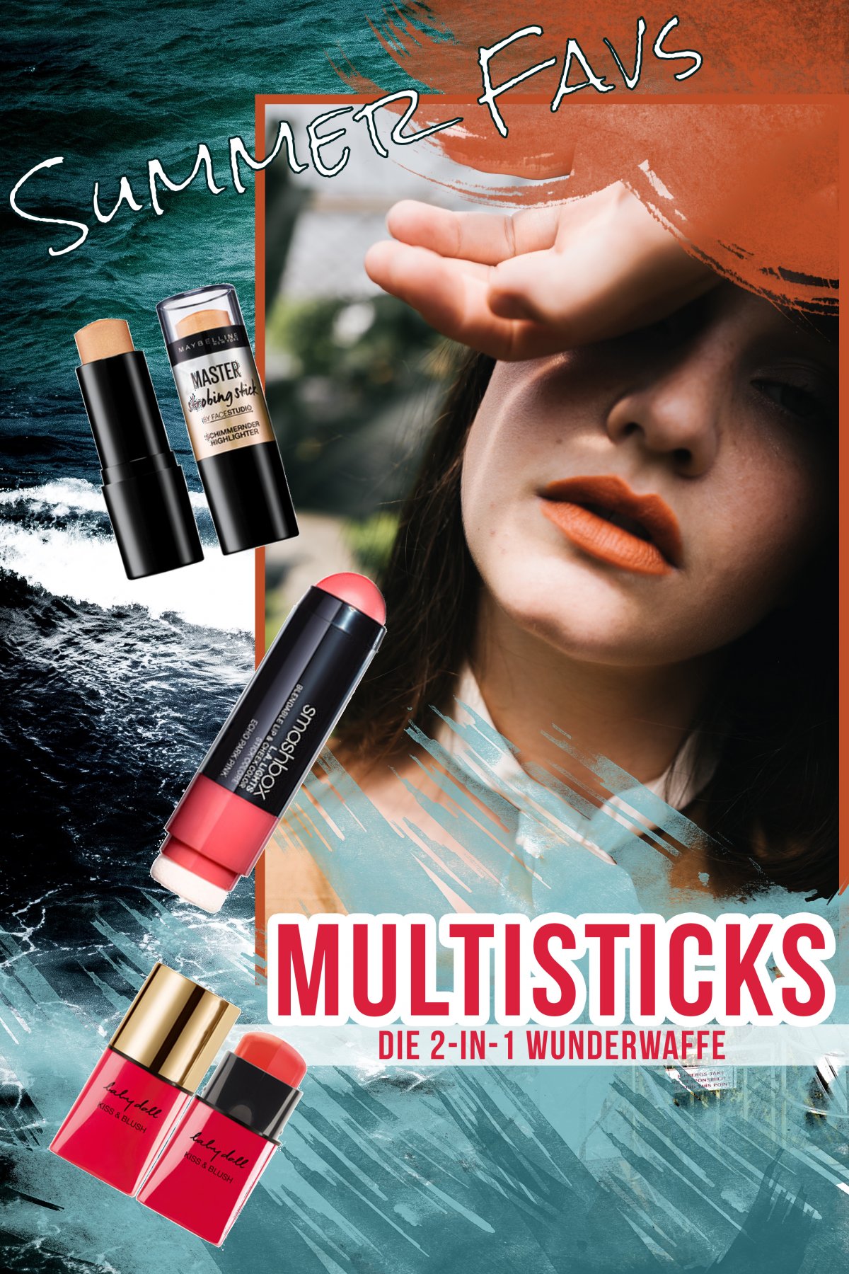 Sommer Favoriten, Multisticks für Lippen und Wangen zum Highlighten, YSL, Benefit, Highend, Drogerie, dm Drogerie Markt, Kleidermaedchen Modeblog, Magazin, erfurt, thueringen, berlin, Beautyblog, kleidermaedchen.de, Influencer Marketing und Kommunikation, Beauty, Beauty-Report, Sommerlippenstift, Benetint, Smashbox Lip and Cheek, YSL BabyDoll Kiss & Blush