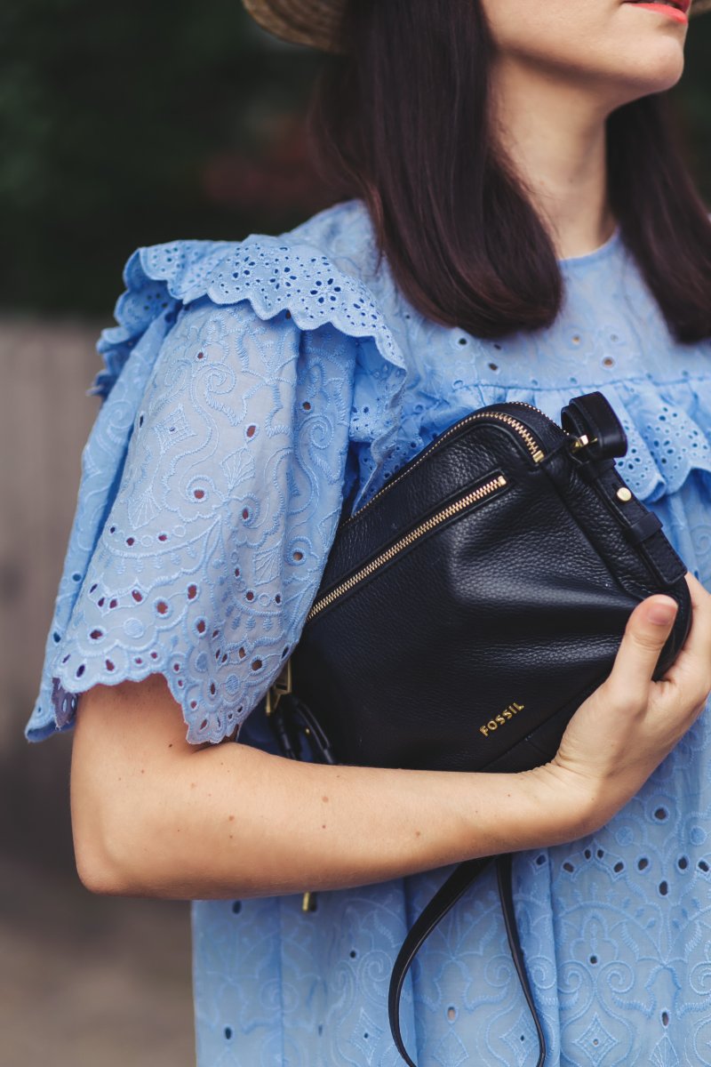 Strohhut kombinieren, Strohhut Damen, Panamahut, Sonnenhut, Schlapphut, Fossil Piper Tasche, Flattered Michaela Sandalen, Sommer Outfit mit Strohhut, Sommeroutfit mit Hut, H&M Trend Kleid, asos Hut, Luxaa Ohrringe, Strohhut als Sonnenschutz, www.kleidermaedchen.de, Modeblog, Mode Blog, Erfurt, Thüringen, Fashion Blog, Magazin, Blogazine, Influencer Marketing und Kommunikation, Social Media Marketing, Fashion Magazin, Outfit Blog, Outfit 2017, Streetstyle, Pinterest Outfit Inspiration