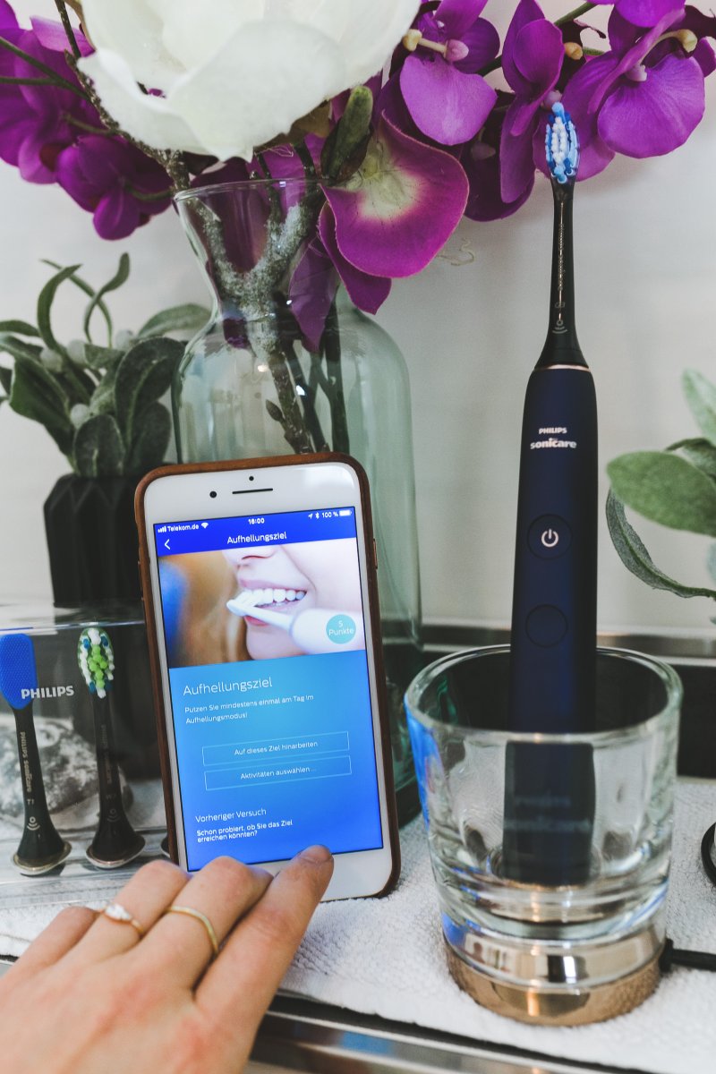 Modeblog Fashionblog, Beautyblog, Lifestyleblog, Erfurt und Berlin, kleidermaedchen.de, Influencer Marketing und Kommunikation, Beauty, Produkttest, Beautytalk, Philips, Philips Sonicare DiamondClean smart elektrische Schallzahnbürste, 