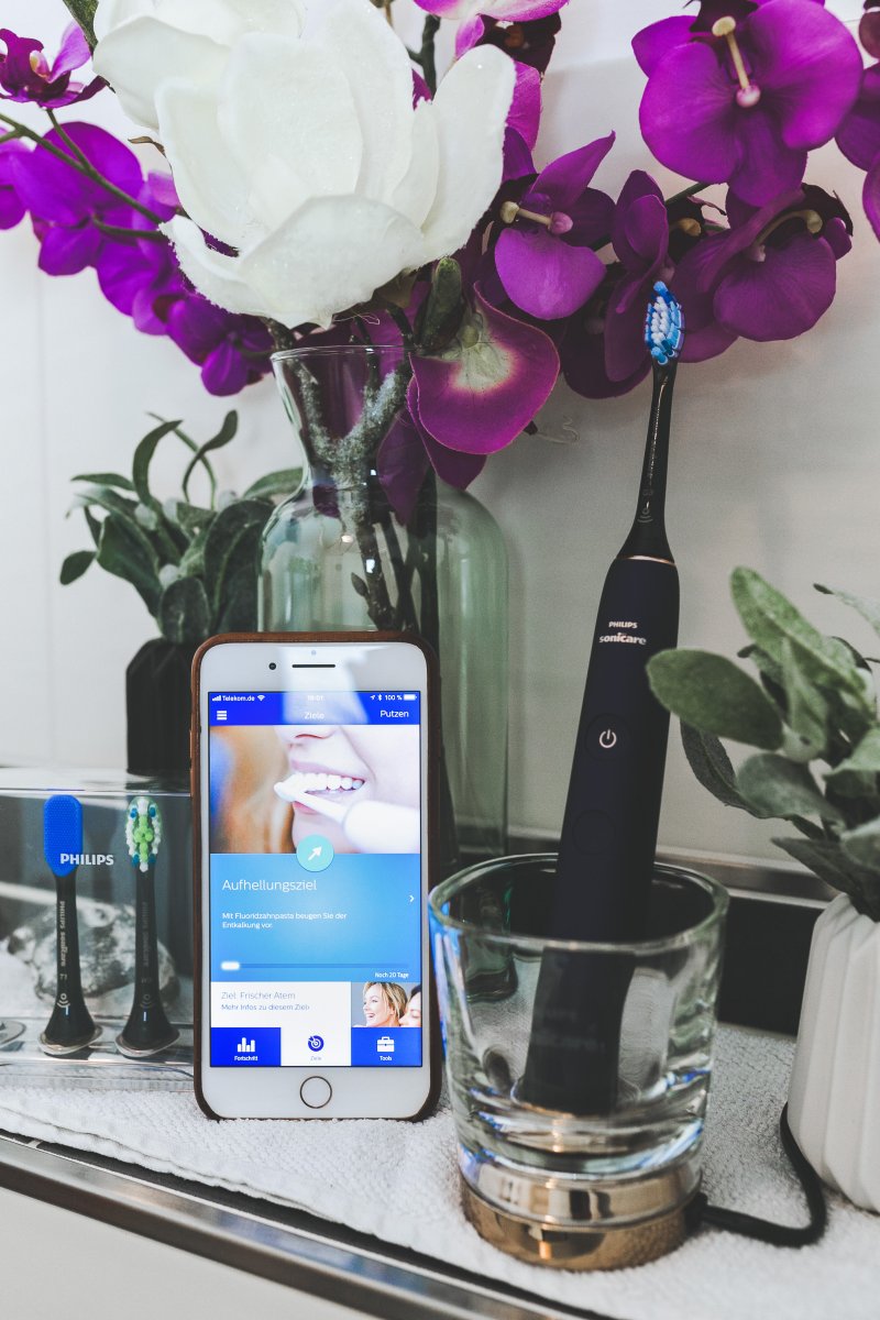 Modeblog Fashionblog, Beautyblog, Lifestyleblog, Erfurt und Berlin, kleidermaedchen.de, Influencer Marketing und Kommunikation, Beauty, Produkttest, Beautytalk, Philips, Philips Sonicare DiamondClean smart elektrische Schallzahnbürste, 