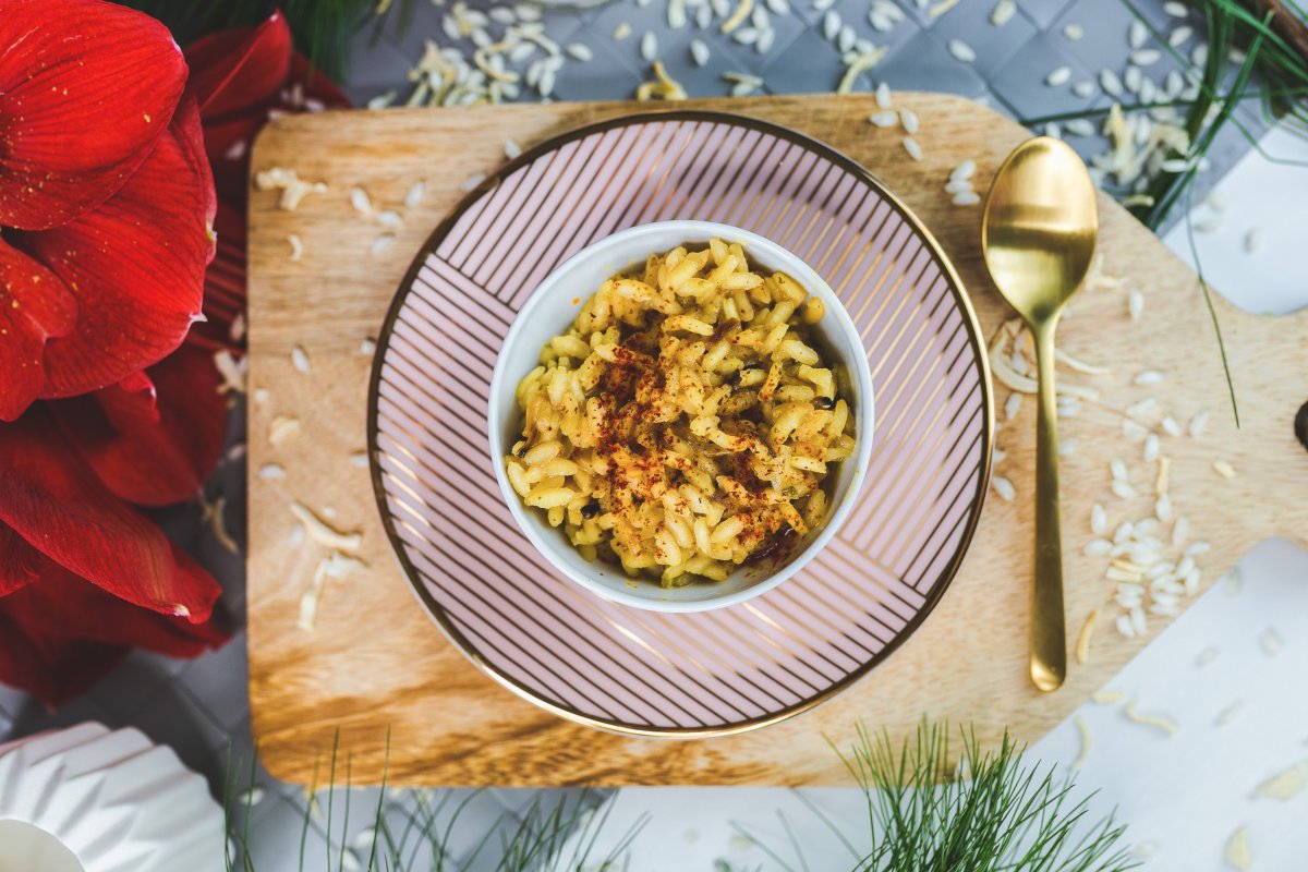 www.kleidermaedchen.de, Foodblog, Food Blog, Erfurt, Thüringen, Magazin, Blogazine, Influencer Marketing und Kommunikation, Social Media Marketing, Food Magazin, Lifestyle Blog, Lifestyleblog, vegane und vegetarische Rezepte, Rewe Feine Welt, Safran Risotto, Weihnachtsmenü, Gerichte für die Weihnachtszeit