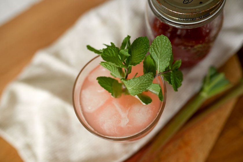 Rhabarber Sirup selber machen. Ganz einfach schnell und lecker mit Rhabarber die genußvolle Note im Sekt, Cocktail oder Mineralwasser zaubern. Das Rezept findet ihr auf dem Food- und Lifestyleblog. | www.kleidermaedchen.de