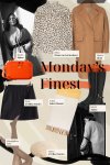 Die Monday's Finest sind da! Auf dem Modeblog findet ihr wöchentlich neue Outfit-Picks meiner Favoriten aus den Onlineshops. Ein festives Outfit mit Diane von Furstenberg Bluse und beigen Mantel | www.kleidermaedchen.de