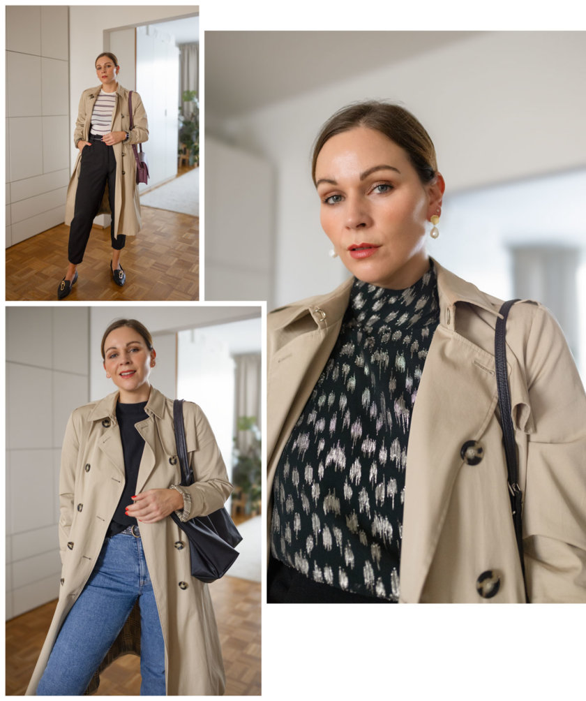 3 Outfit-Inspirationen mit Trenchcoat für den Herbst 2023 stelle ich dir auf dem Modeblog vor. Von lässigen Alltagsstyles bis hin zu eleganten Styles ist alles dabei. Klick dich in die Herbst Modetrends 2023.