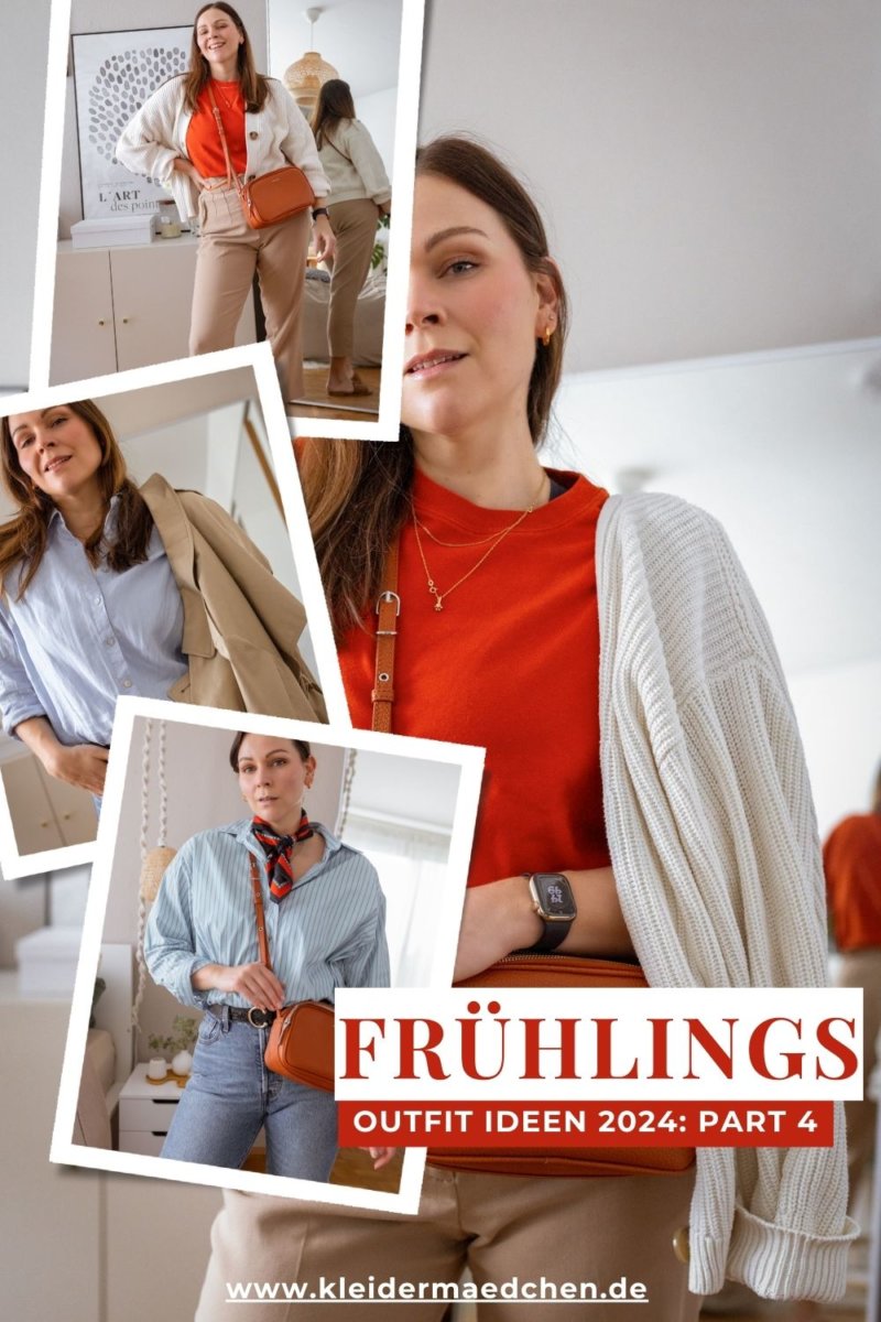 3 Outfit-Inspirationen für den Frühling 2024 stelle ich dir auf dem Modeblog vor. Von lässigen Alltagsstyles bis hin zu eleganten Styles ist alles dabei. (Valentino Rot, Trenchcoat stylen, Jeans Outfit) Klick dich in die Frühlingstrends 2024.